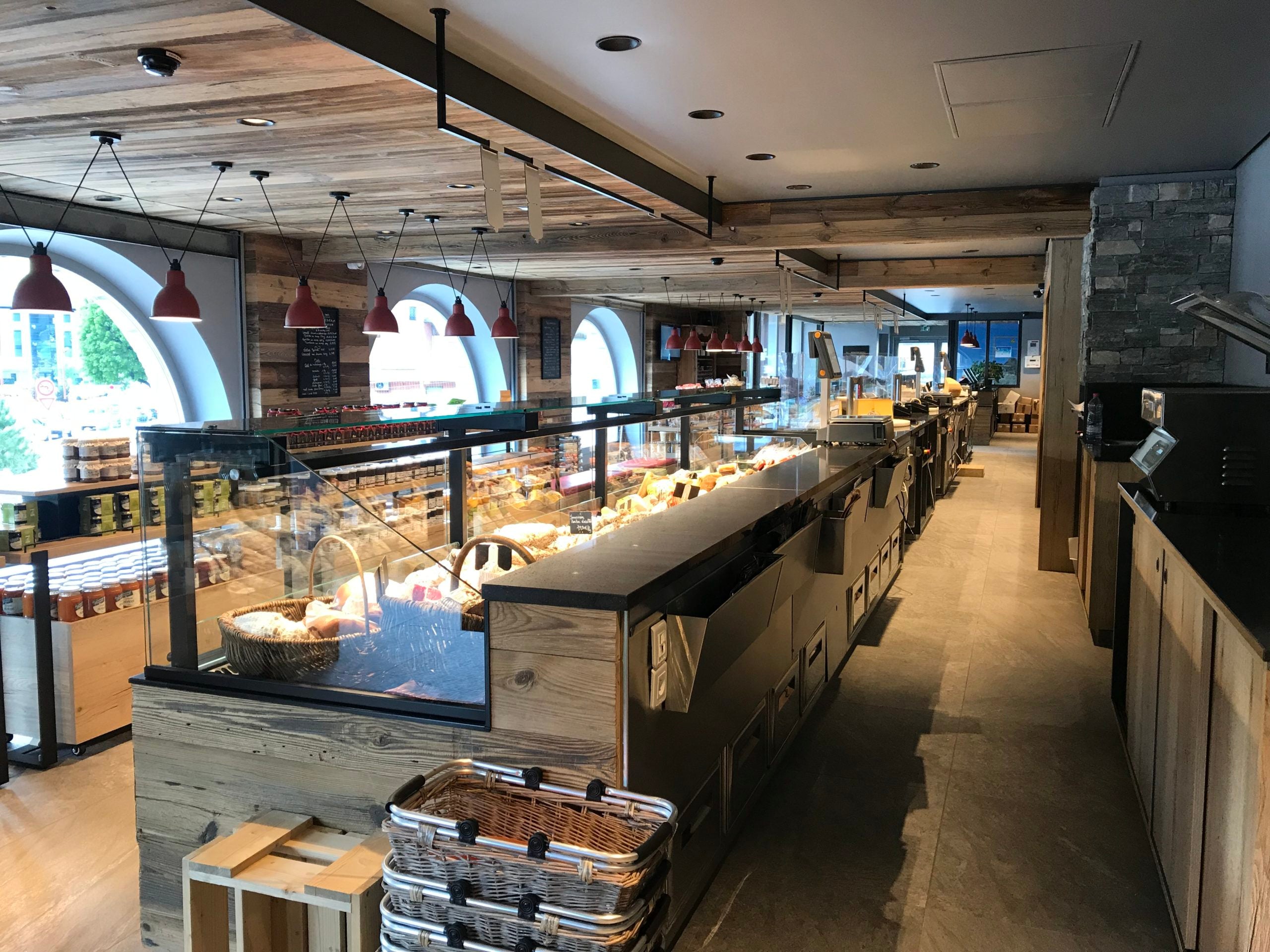 Comptoir et Vitrine réfrigérée Fromagerie