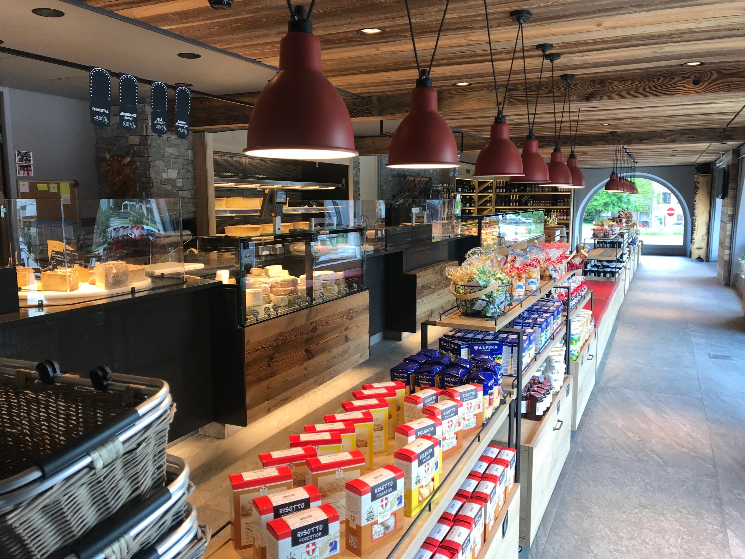 Vitrine réfrigérée pour Coopérative