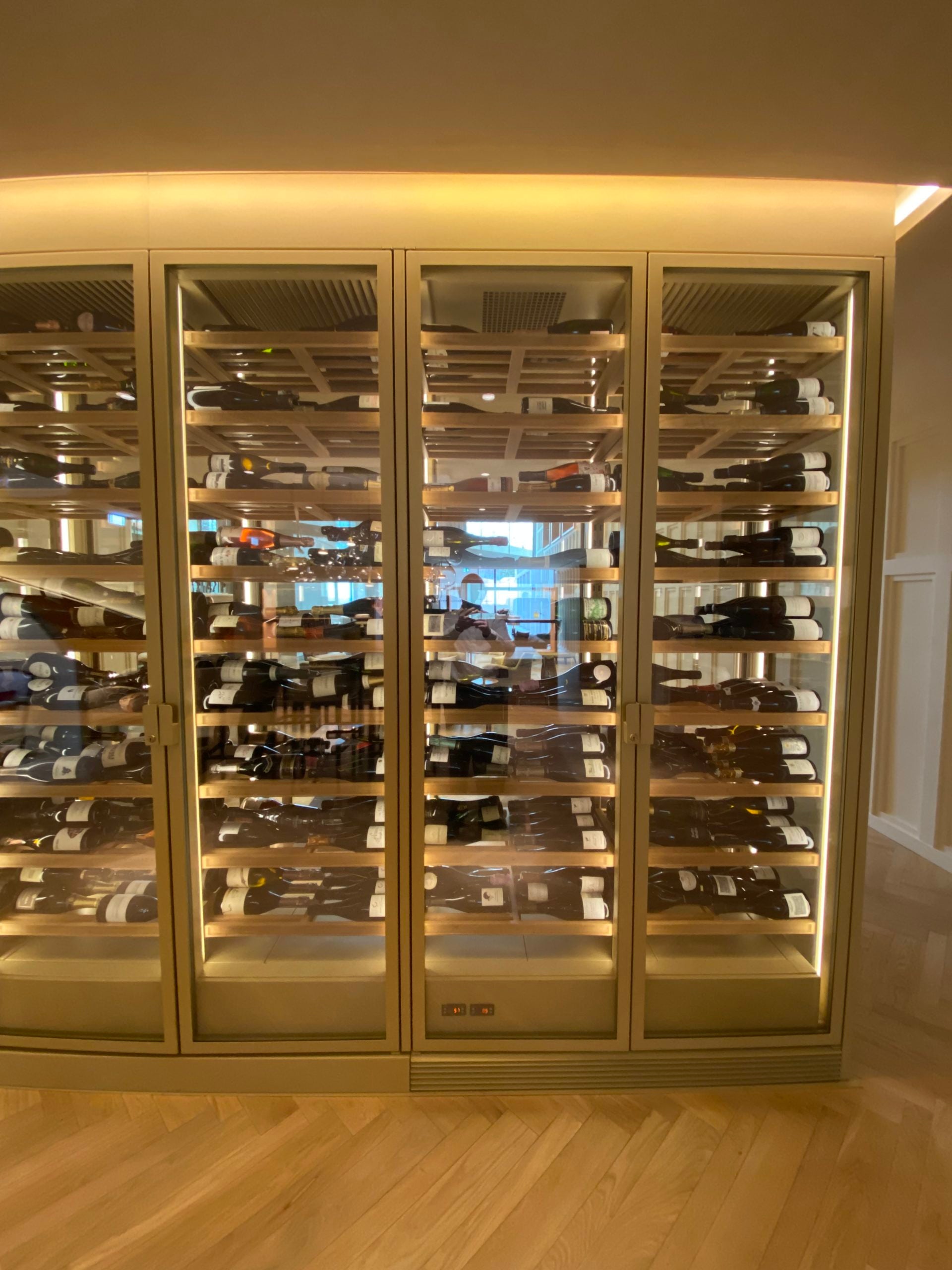 Cave à vin réalisée par YD