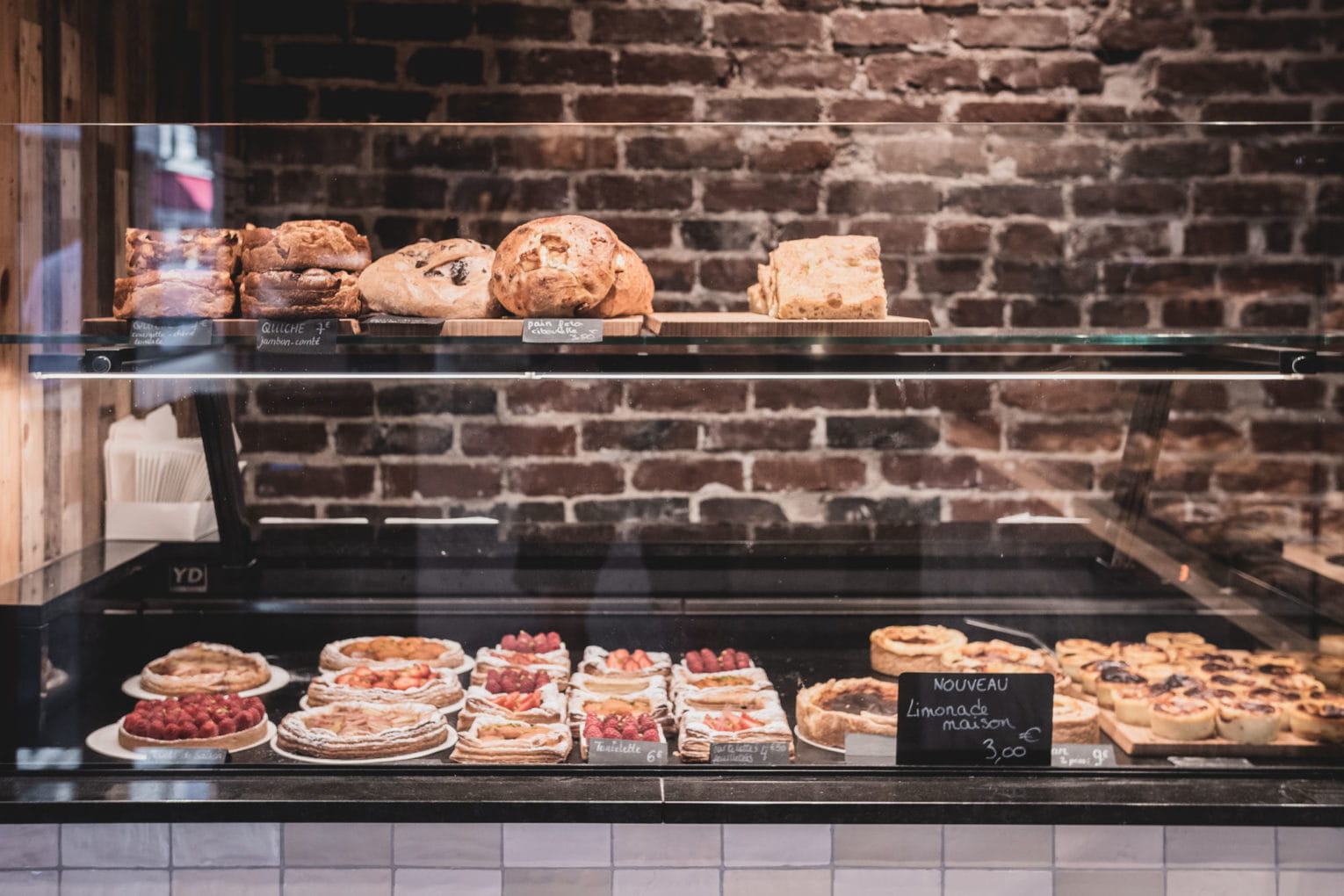 Vitrine Boulangerie Terroirs d'avenir réalisée par YD