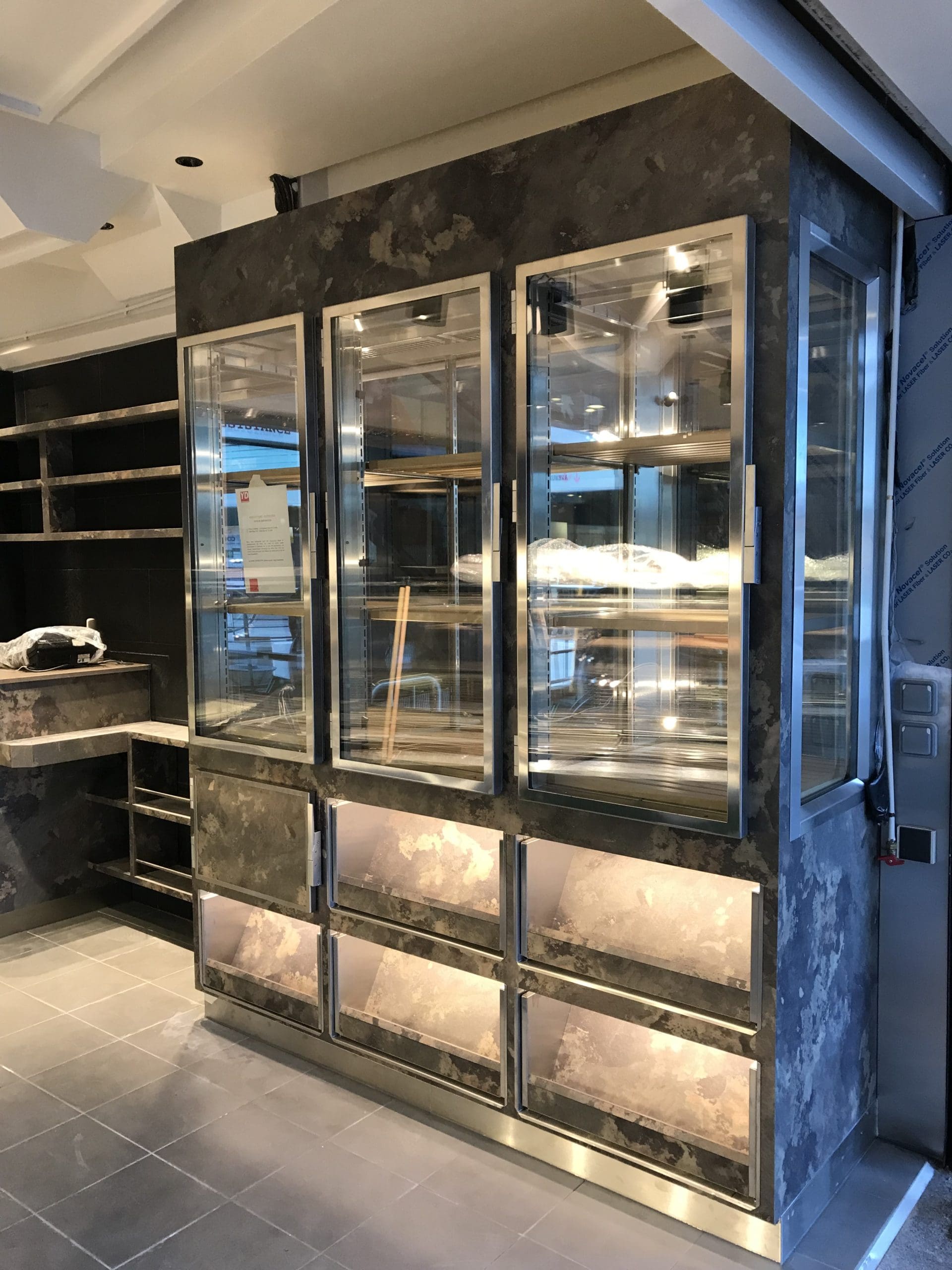 Vitrine réfrigérée chez Boucherie Bouvry par YD