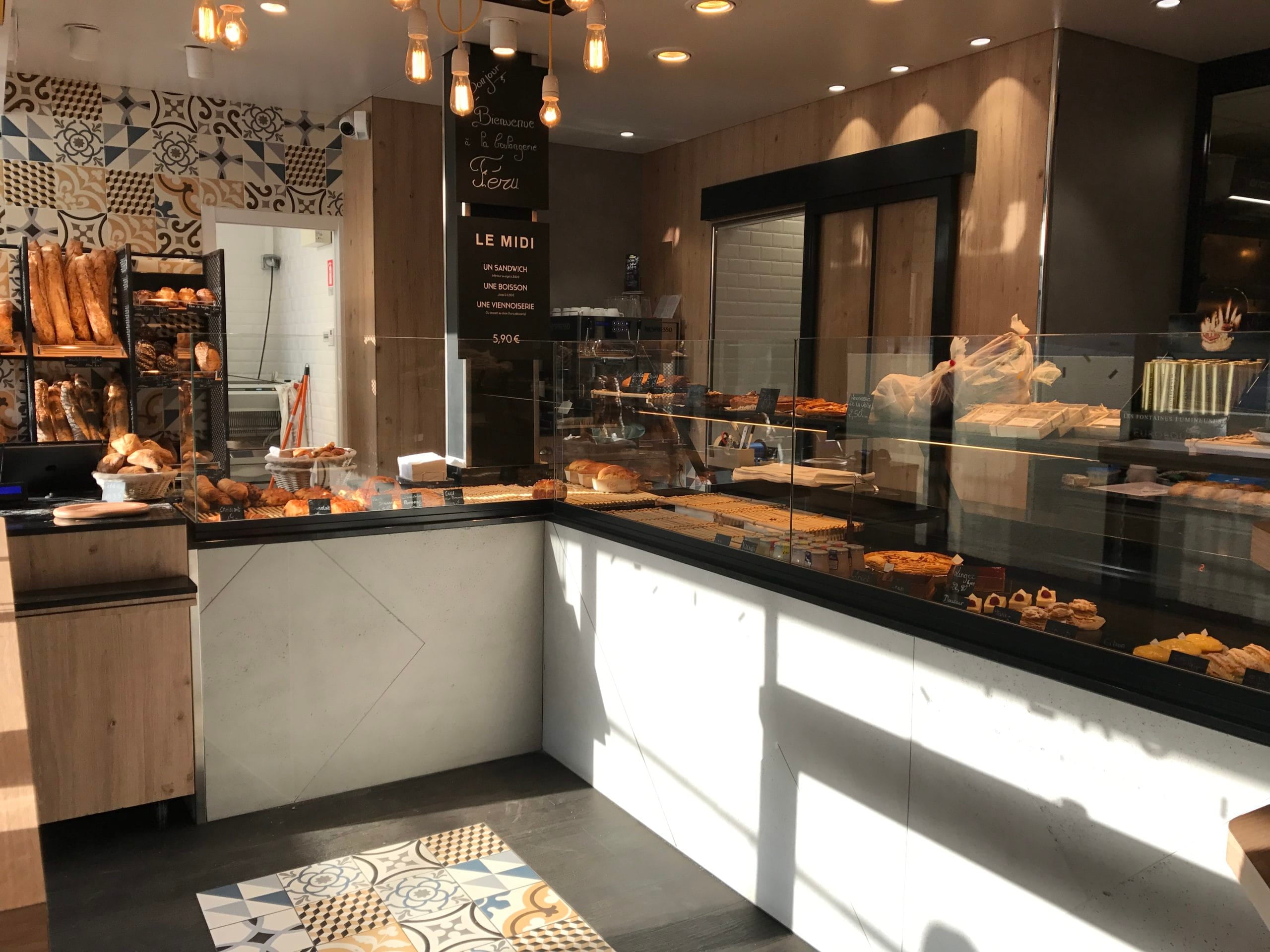 Vitrine réfrigérée Boulangerie Féru, Louveciennes par YD
