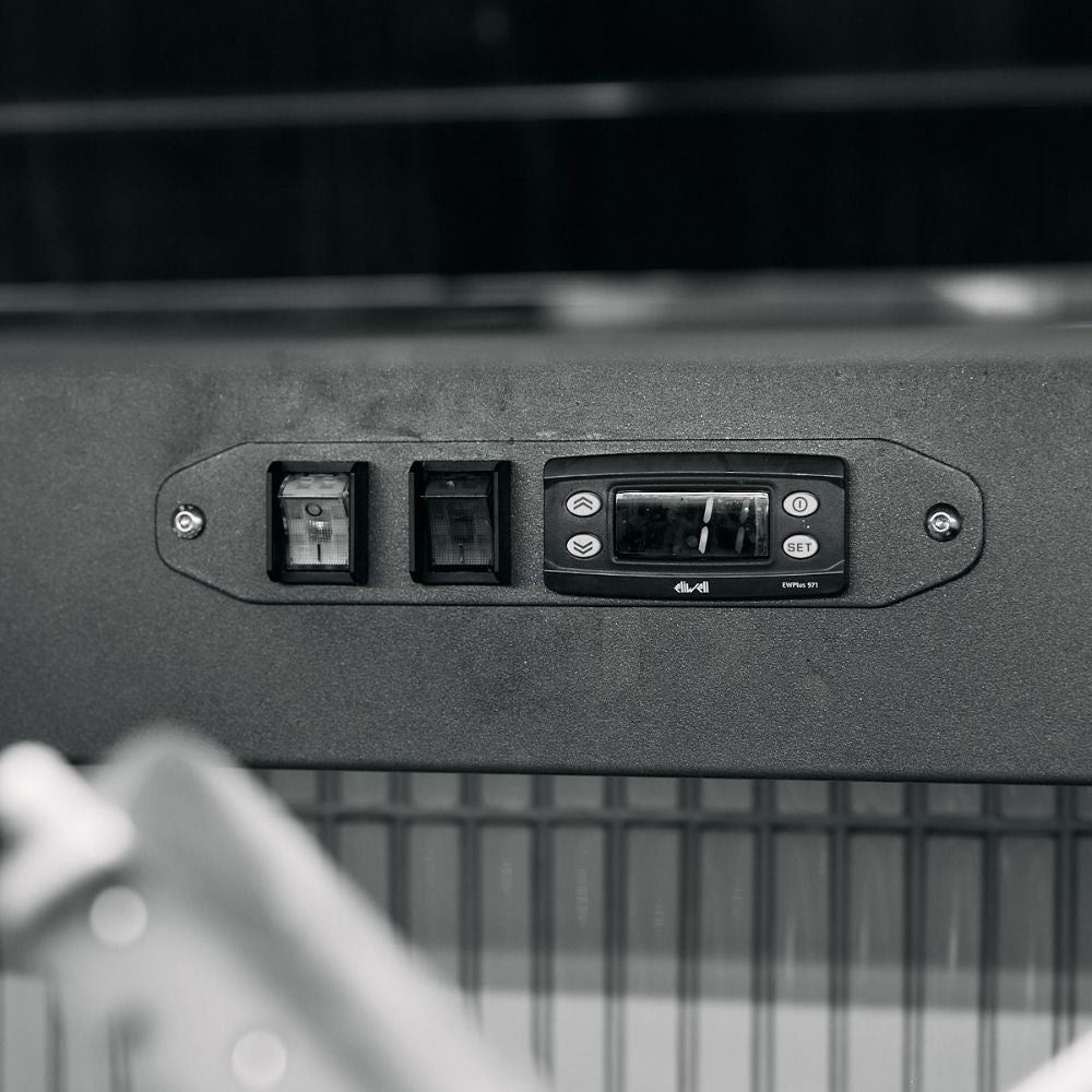 Température dans une vitrine frigorifique