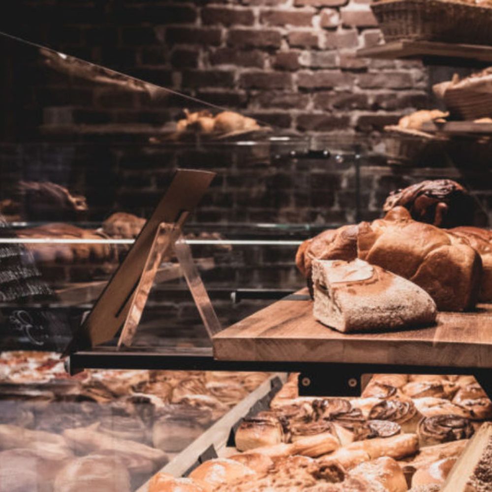 Une vitrine boulangerie